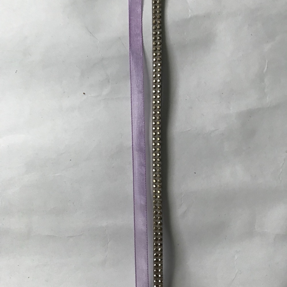 Light purple and grey chokers